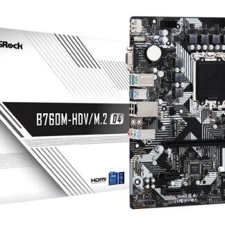 Asrock B760M-HDV/M.2 D4 Intel B760 LGA 1700 micro ATX