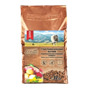 O'CANIS Premium Lamb with millet  potatoes  and red beetroot - dry dog food - 12kg