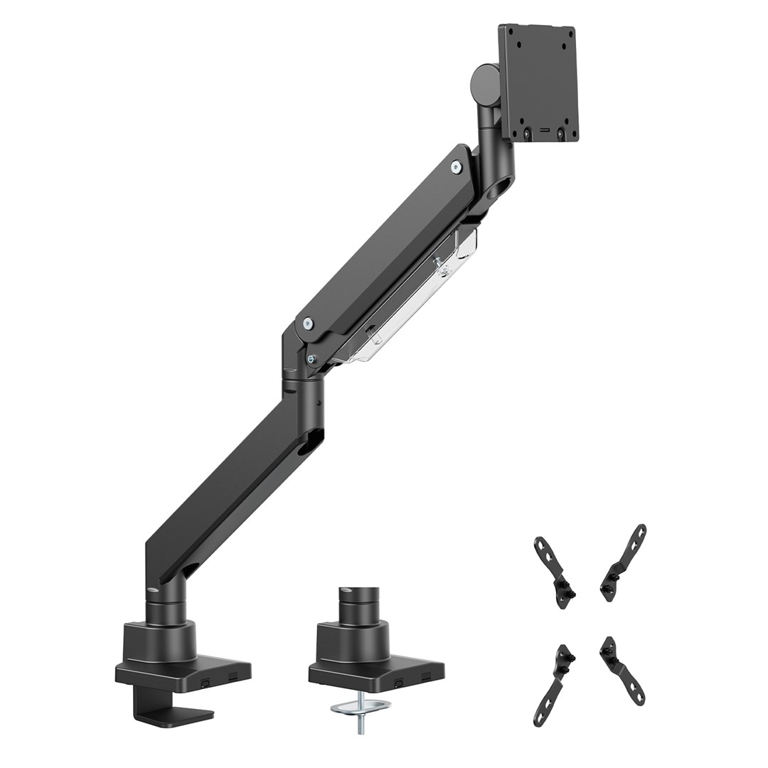 Maclean MC-968 Double Arm Monitor Mount with Gas Spring 17-57 27 kg Heavy Duty Sturdy Full Motion Holder Bracket Max VESA 200x200 Maclean MC-968 Double Arm Monitor Mount with Gas Spring 17-57 27 kg Heavy Duty Sturdy Full Motion Holder Bracket Max VESA 200x200