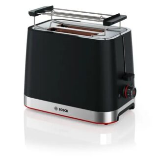 Bosch TAT4M223 toaster 4 2 slice(s) 950 W Black Stainless steel Bosch TAT4M223 toaster 4 2 slice(s) 950 W Black Stainless steel