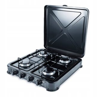 Promis KG400C hob Black White Countertop Gas 4 zone(s)