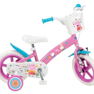Children's bicycle 12  Peppa Pig pink 1195 Pink TOIMSA