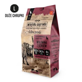 WIEJSKA ZAGRODA Beef with Wild Boar L â dry dog food â 9kg