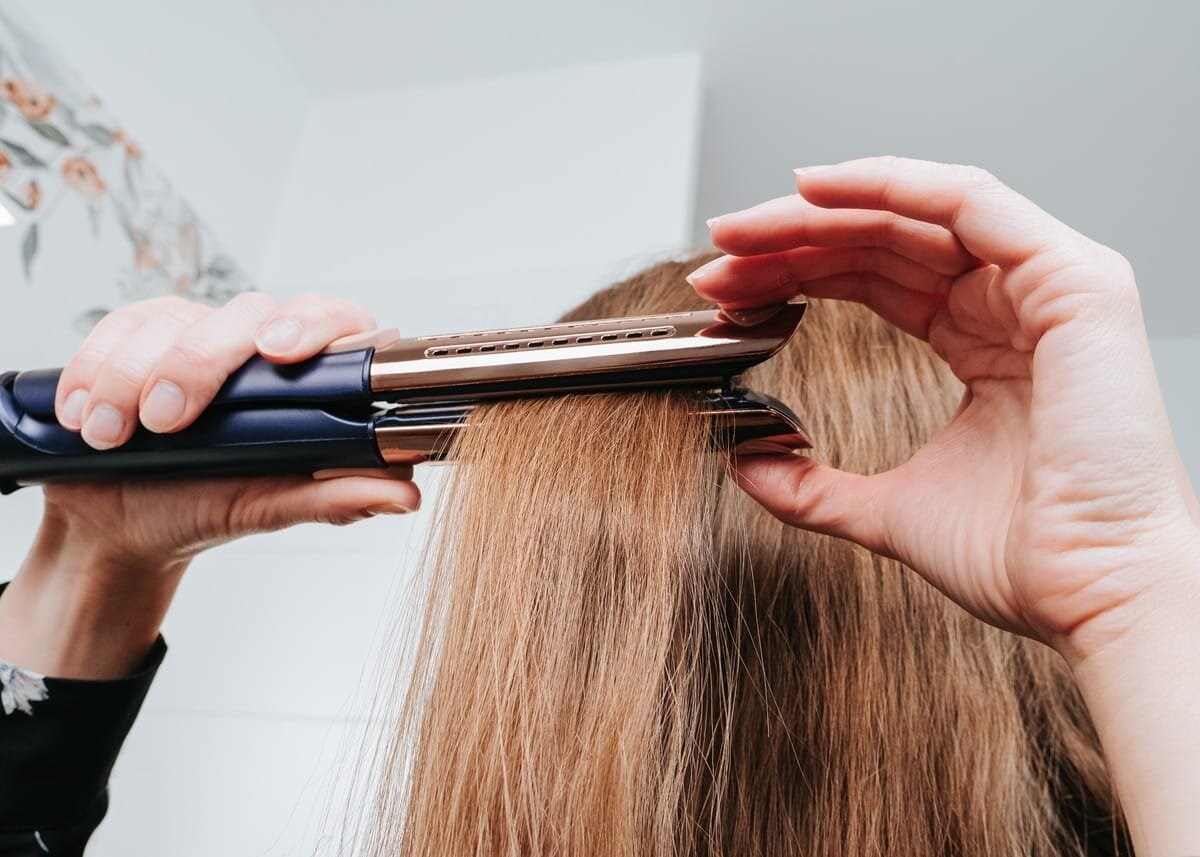 Concept PROFI Care VZ8100 Hair straightener blue gold Concept PROFI Care VZ8100 Hair straightener blue gold