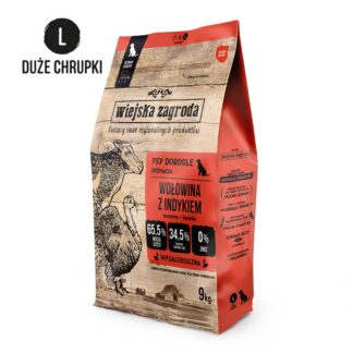 Rural Farm Beef with turkey L - dry dog ??food - 9kg