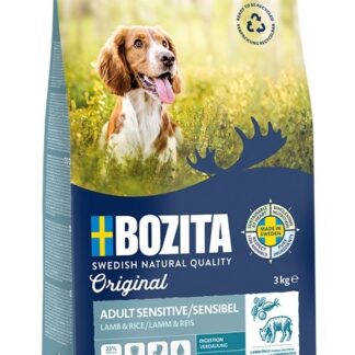 BOZITA Original Sensitive Digestion Lamb and rice - dry dog food - 3kg