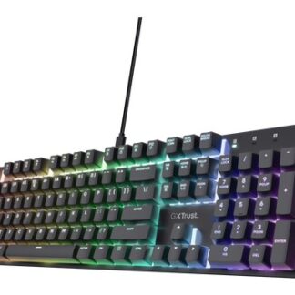 Trust GXT 871 Zora QWERTY US English - USB gaming keyboard (black)