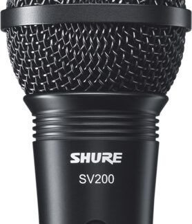Shure SV200 microphone Black Karaoke microphone