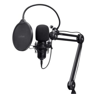 Trust GXT 270 Emita II+ Black Podcast microphone