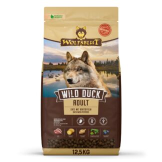 WOLFSBLUT Wild Duck Duck with potatoes - dry dog food - 12 5kg