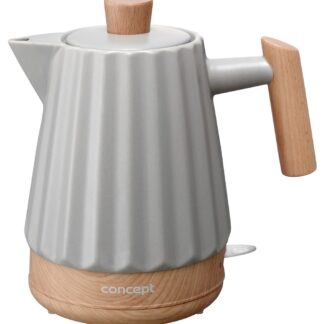 Stainless Steel Kettle White 1.5 l Salt & Pepper Concept RK3300