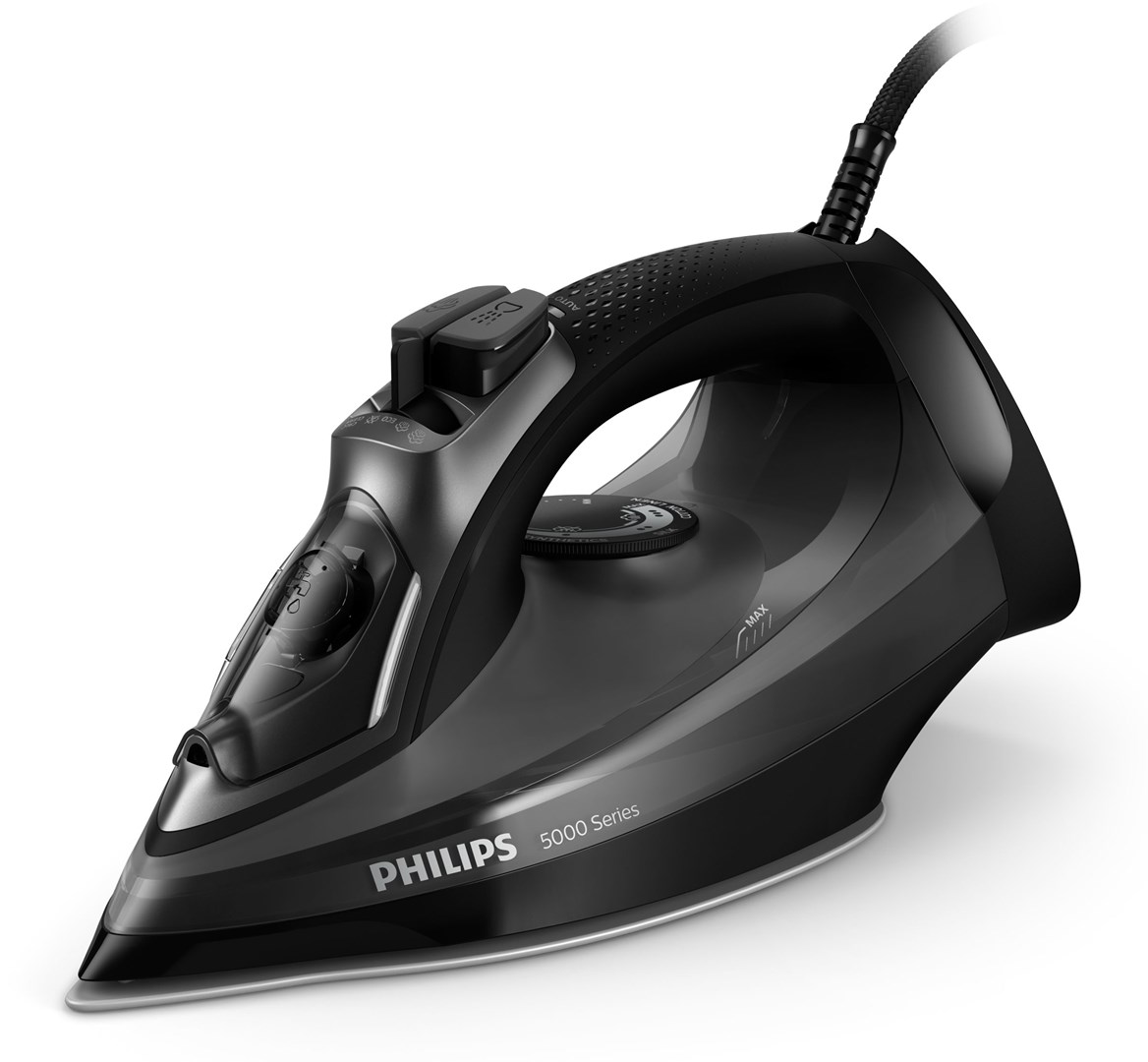 Philips 5000 series DST5040/80 iron Steam iron SteamGlide Plus soleplate 2600 W Black Philips 5000 series DST5040/80 iron Steam iron SteamGlide Plus soleplate 2600 W Black