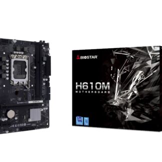 Biostar H610MHC 2.0 motherboard Intel H610 LGA 1700 micro ATX