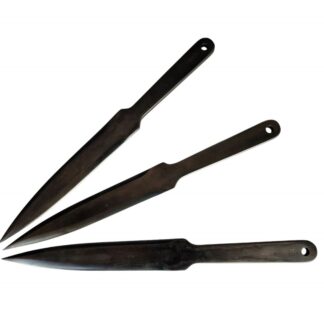 Sports throwing knives KAL22 LIDER 3pcs black