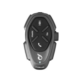 Interphone TOUR HD Motorbike intercom 1500 m Black