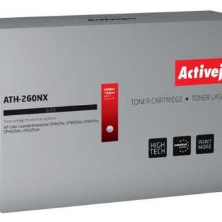 Activejet ATH-260NX toner for HP printer; HP CE260X replacement; Supreme; 17000 pages; black