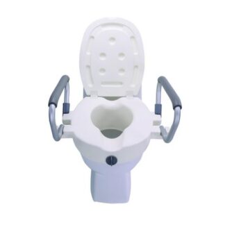 Dietz SmartFix adjustable toilet seat without armrests