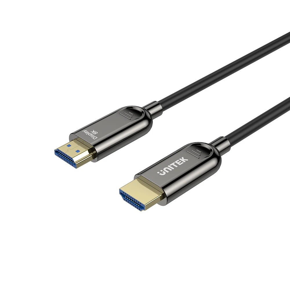 Optical cable HDMI 2.1 AOC Unitek C11085GY01-30M Optical cable HDMI 2.1 AOC Unitek C11085GY01-30M