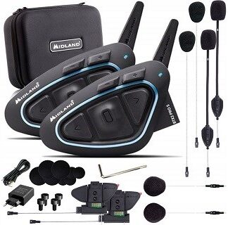 Motorbike Intercom Midland BTX2 PRO S LR-TWIN