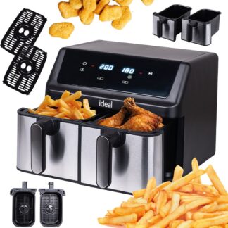 N'oveen AF770 X-LINE Greaseless deep fat fryer Black  Silver