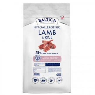 BALTICA Nutraceutic Hypoallergenic L/XL Lamb with rice - dry dog food - 12kg