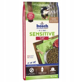 BOSCH Sensitive Lamb&Rice - dry dog food - 15 kg BOSCH Sensitive Lamb&Rice - dry dog food - 15 kg