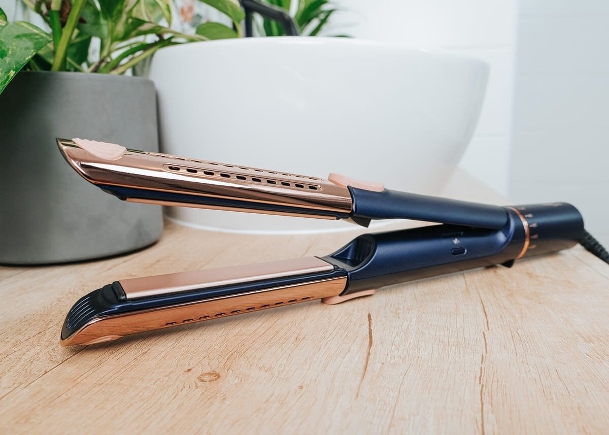 Concept PROFI Care VZ8100 Hair straightener blue gold Concept PROFI Care VZ8100 Hair straightener blue gold