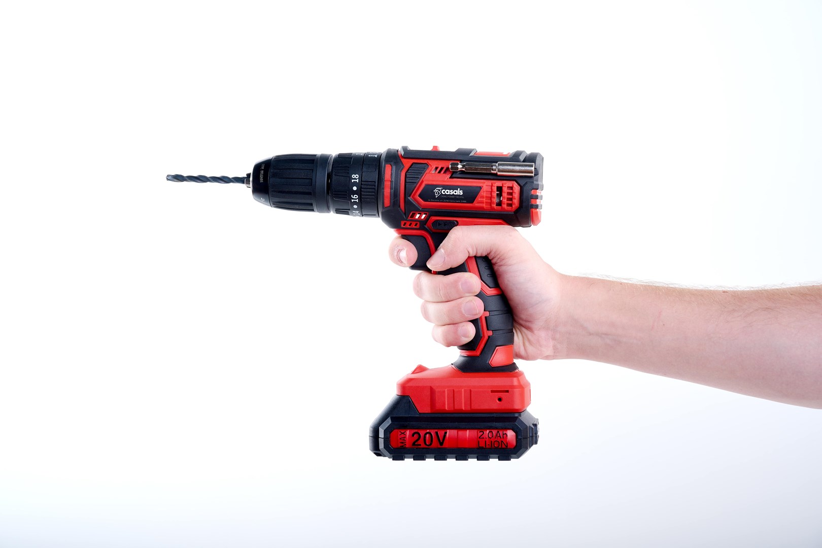 Cordless battery-powered screwdriver/drill 20V CASALS CID2050B Cordless battery-powered screwdriver/drill 20V CASALS CID2050B
