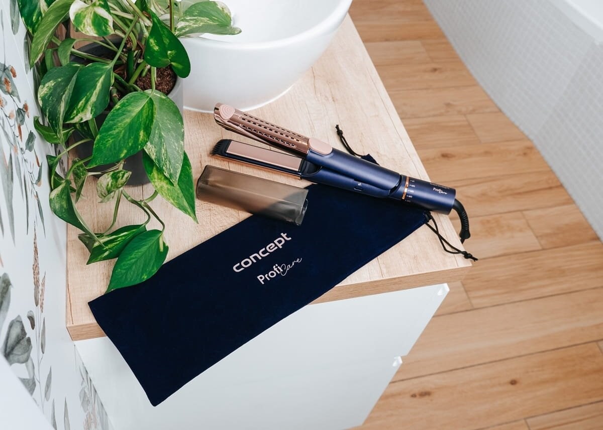Concept PROFI Care VZ8100 Hair straightener blue gold Concept PROFI Care VZ8100 Hair straightener blue gold