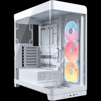 Case FRAME 4500X LXR RGB White Mid Tower ATX