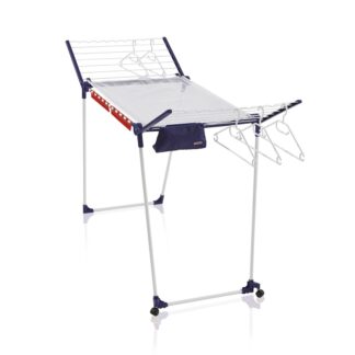 Leifheit 81650 Floor-standing rack Blue  White