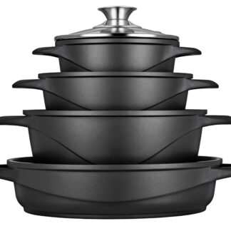 Smile MGK-17 soup pot Black Aluminium