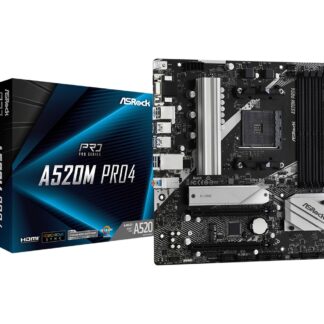 Asrock A520M Pro4 Socket AM4 micro  ATX