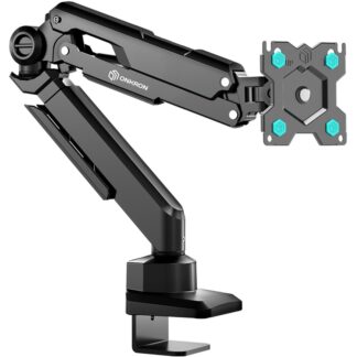 ONKRON G90-B Swivel and tilt desk mount for 13â-34â monitors  max. 10 kg  with rotation  black