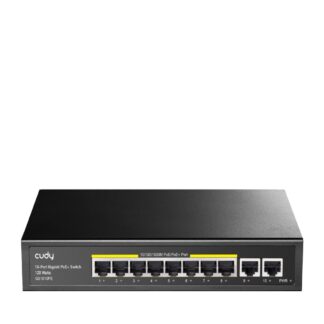 Cudy GS1016 network switch Gigabit Ethernet (10/100/1000) Black