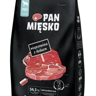 PAN MIÄSKO Pork with wild boar XL - dry dog food - 20kg