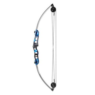 Poe Lang EK Firestar 25 LBS Carbon Blue Compound Bow