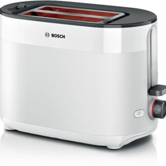 Bosch TAT2M121 toaster 6 2 slice(s) 950 W White Bosch TAT2M121 toaster 6 2 slice(s) 950 W White