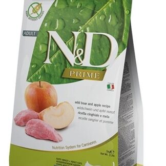 FARMINA N&D PRIME CAT WILD BOAR & APPLE ADULT - dry cat food - 5 kg