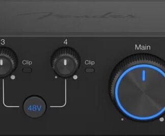 Fender Quantum LT 4 - Interfejs audio USB-C Fender Quantum LT 4 - Interfejs audio USB-C