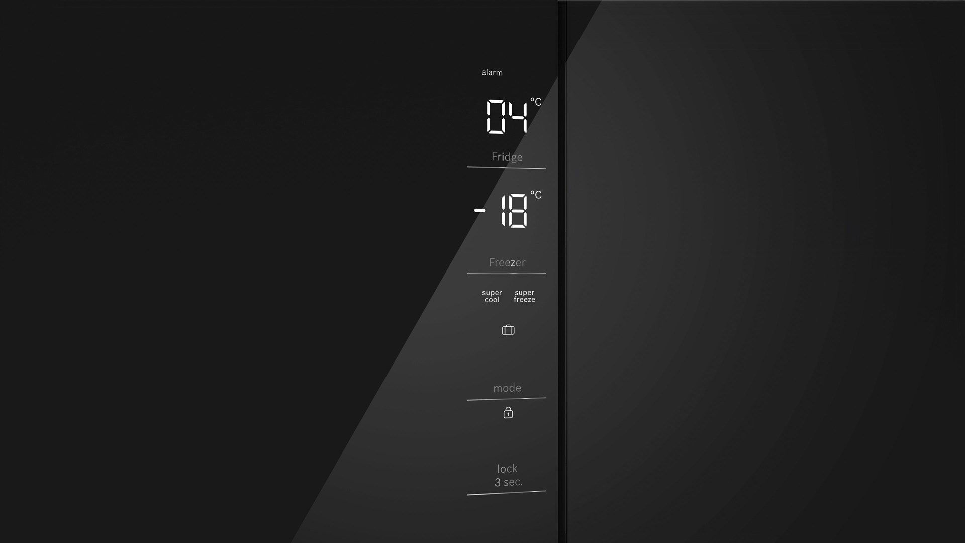 Bosch Serie 4 KMC85LBEA side-by-side refrigerator Freestanding 547 L E Black Bosch Serie 4 KMC85LBEA side-by-side refrigerator Freestanding 547 L E Black