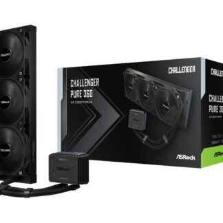 Asrock Challenger Pure 360 Processor Liquid cooling kit 12 cm Black