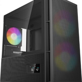 DeepCool CH360 DIGITAL Micro Tower Black