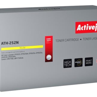 Activejet ATH-252N Toner (replacement for HP 504A CE252A  Canon CRG-723Y; Supreme; 7000 pages; yellow)