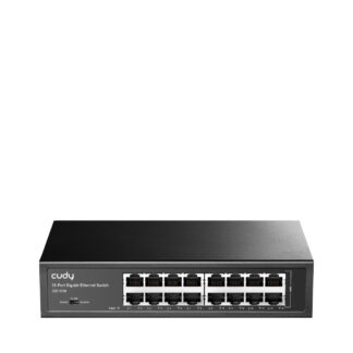 Cudy GS1010PS2 network switch Unmanaged Gigabit Ethernet (10/100/1000) Power over Ethernet (PoE) Black