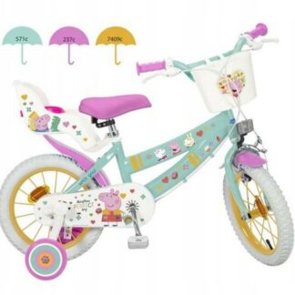 Children's bicycle Toimsa 12â Swinka Peppa green