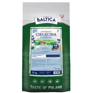 BALTICA Smaki regionÃ³w Medium and large breeds Veal with lamb - dry dog food - 12kg