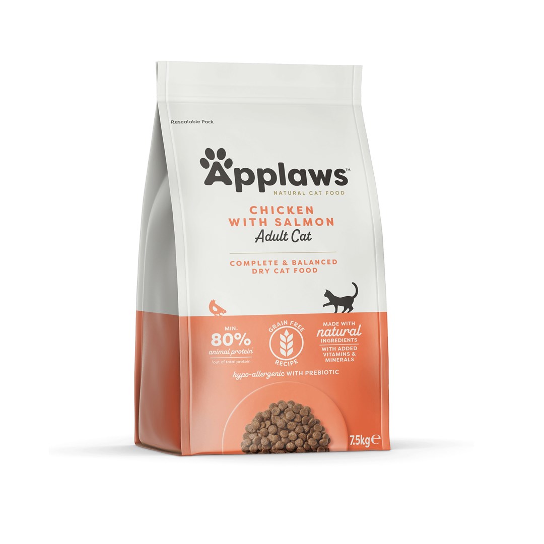 APPLAWS Chicken with salmon - dry cat food - 7 5kg APPLAWS Chicken with salmon - dry cat food - 7 5kg