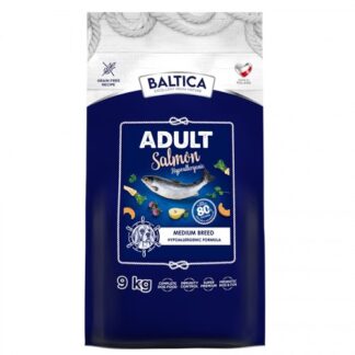 BALTICA Excellent Hypoallergenic Adult Medium breeds Salmon - dry dog food - 9kg