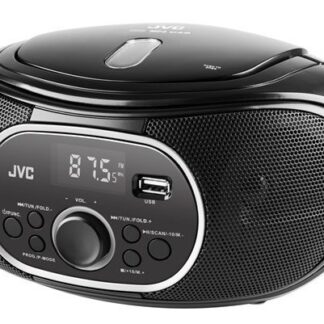 JVC radio RD-E221B Boombox black